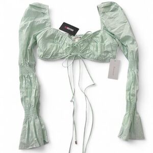 Boutique Mint Green Women's Top